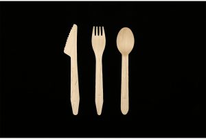 GL006 165mm FSC wooden reinforced cutlery