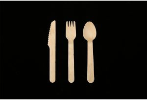 GL004 (wax or non wax) 140mm FSC wooden cutlery